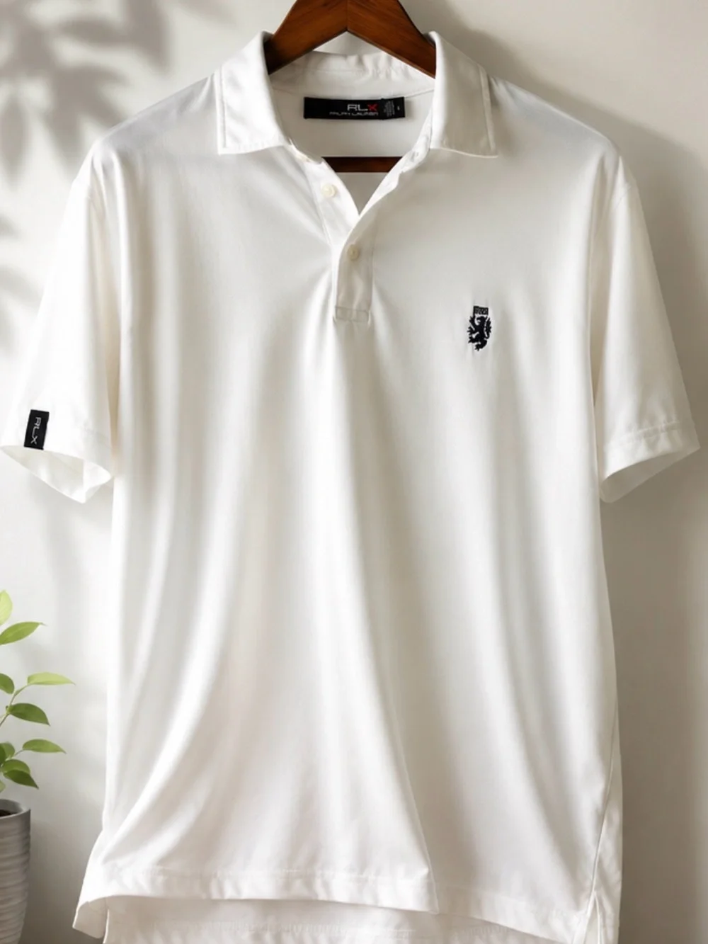RLX Ralph Lauren White Polo Shirt Men’s Size L